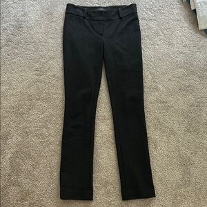 Elegant Dark Gray/Black Women's Pants-heavy weight